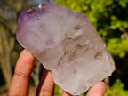 Natural Window Amethyst Crystals x 4 From Ambatondrazaka, Madagascar