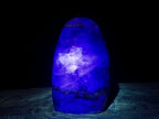 Polished Watermelon Fluorite Standing Display Pieces x 3 From Uis, Namibia