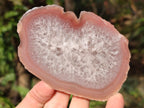Polished One Side Red Shashe River Agate Slices x 6 From Shashe River, Zimbabwe - Toprock Gemstones and Minerals 