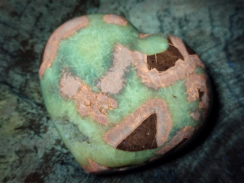 Polished Septerye Hearts x 12 From Mahajanga, Madagascar - Toprock Gemstones and Minerals 