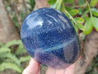 Polished Lazulite Standing Display Pieces x 2 From Madagascar - Toprock Gemstones and Minerals 