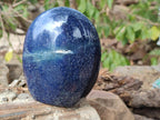 Polished Lazulite Standing Display Pieces x 2 From Madagascar - Toprock Gemstones and Minerals 