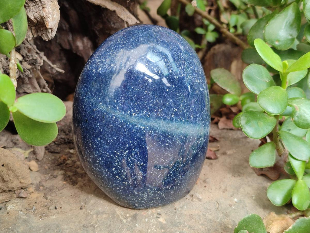 Polished Lazulite Standing Display Pieces x 2 From Madagascar - Toprock Gemstones and Minerals 