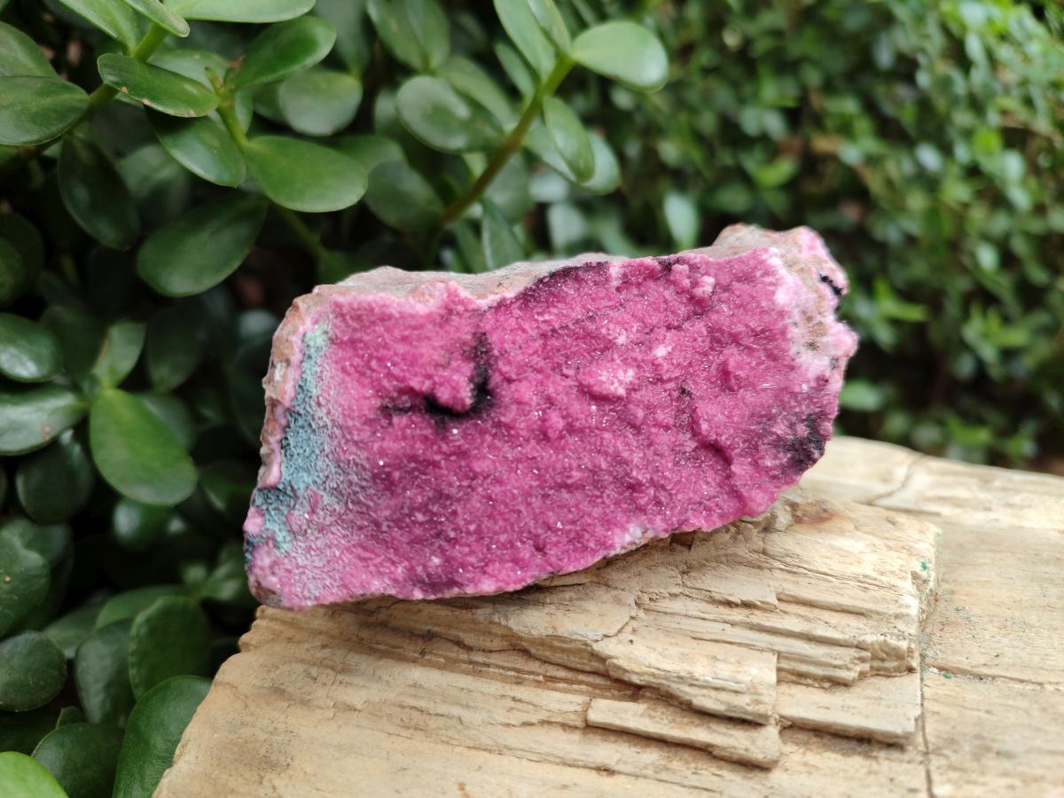 Natural Salrose Cobaltoan Dolomite Specimens with Heterogenite and Chrysocolla x 3 From Kakanda, Congo - Toprock Gemstones and Minerals 