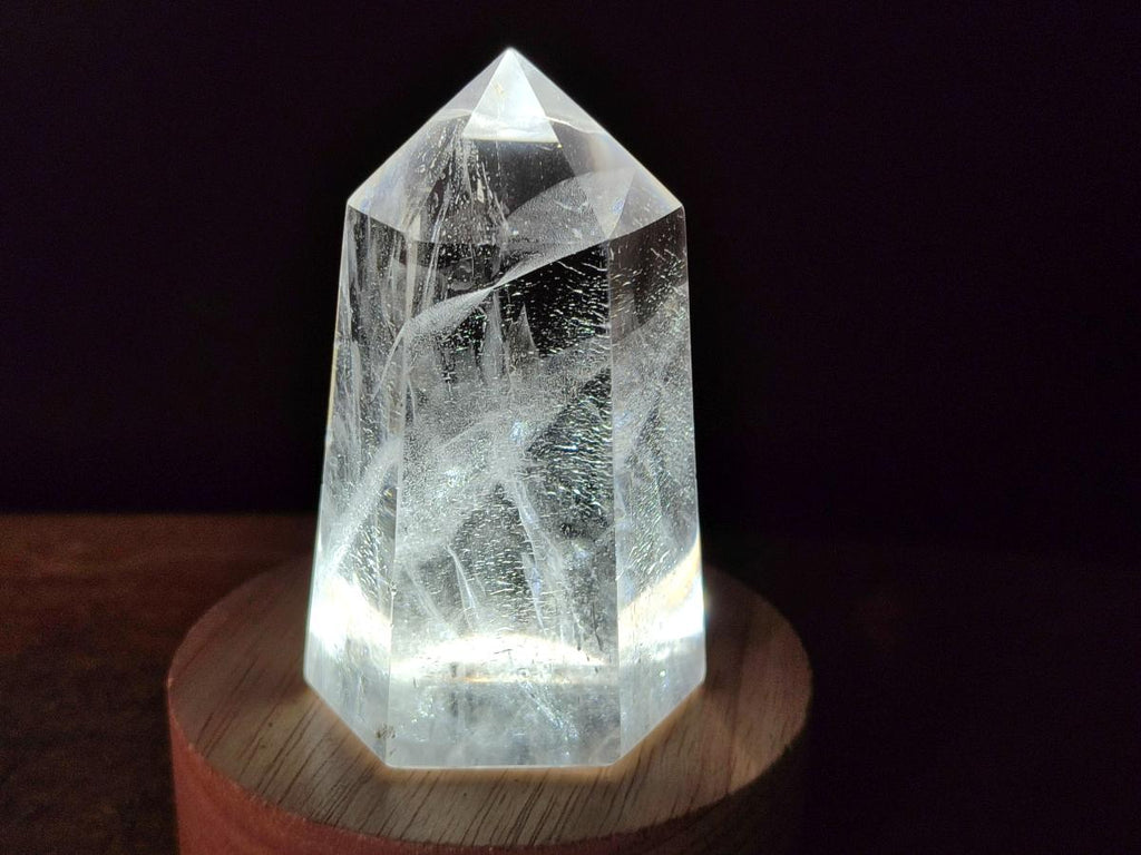 Polished Mixed Smokey Window Quartz Display Crystals x 6 From Madagascar - Toprock Gemstones and Minerals 