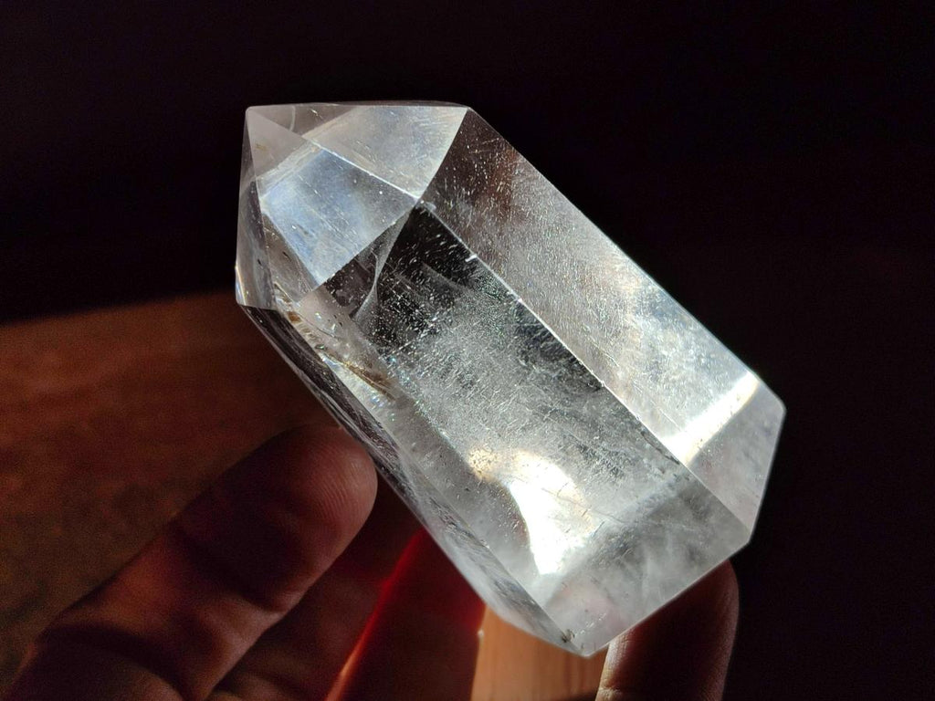 Polished Mixed Smokey Window Quartz Display Crystals x 6 From Madagascar - Toprock Gemstones and Minerals 