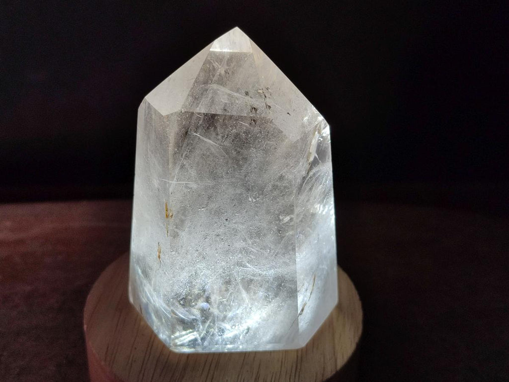 Polished Mixed Smokey Window Quartz Display Crystals x 6 From Madagascar - Toprock Gemstones and Minerals 