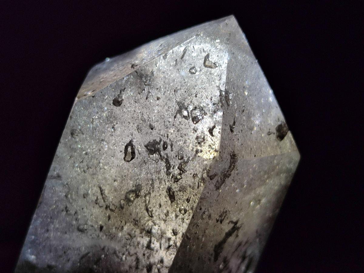 Polished Mixed Smokey Window Quartz Display Crystals x 6 From Madagascar - Toprock Gemstones and Minerals 