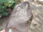 Polished Mixed Smokey Window Quartz Display Crystals x 6 From Madagascar - Toprock Gemstones and Minerals 