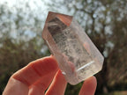Polished Mixed Smokey Window Quartz Display Crystals x 6 From Madagascar - Toprock Gemstones and Minerals 