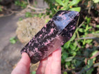 Polished Large Rhodonite Gemstone Display Crystals x 2 From Ambindavato, Madagascar
