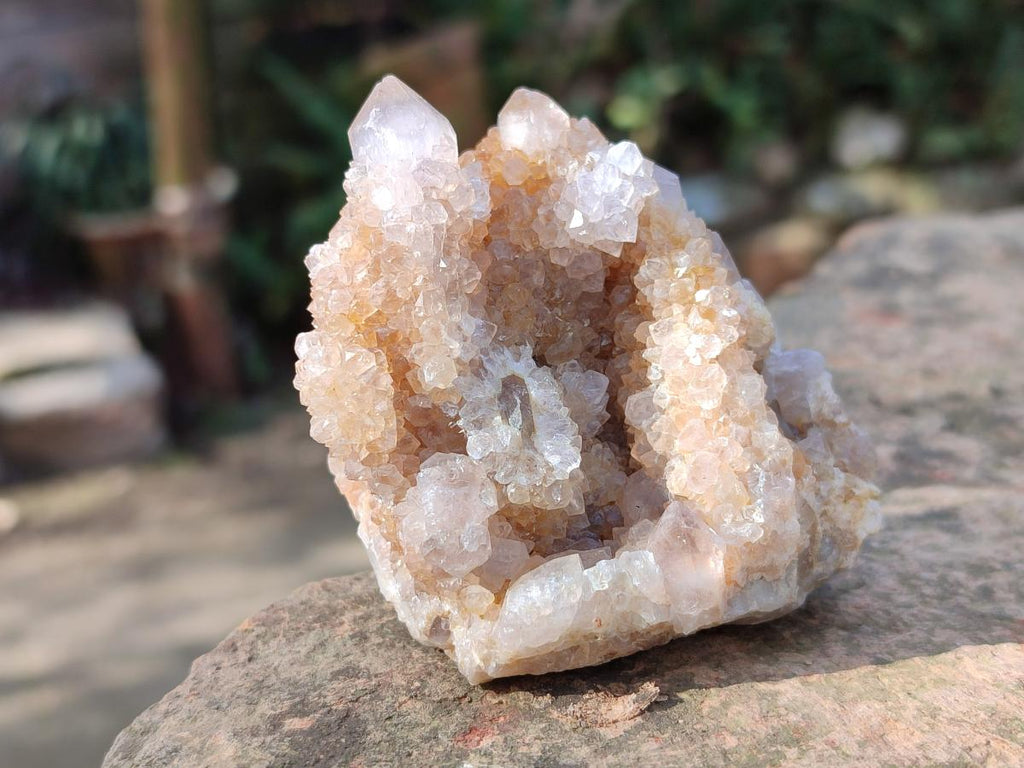 Natural Mix of Spirit Quartz Clusters x 16 From Boekenhouthoek, South Africa