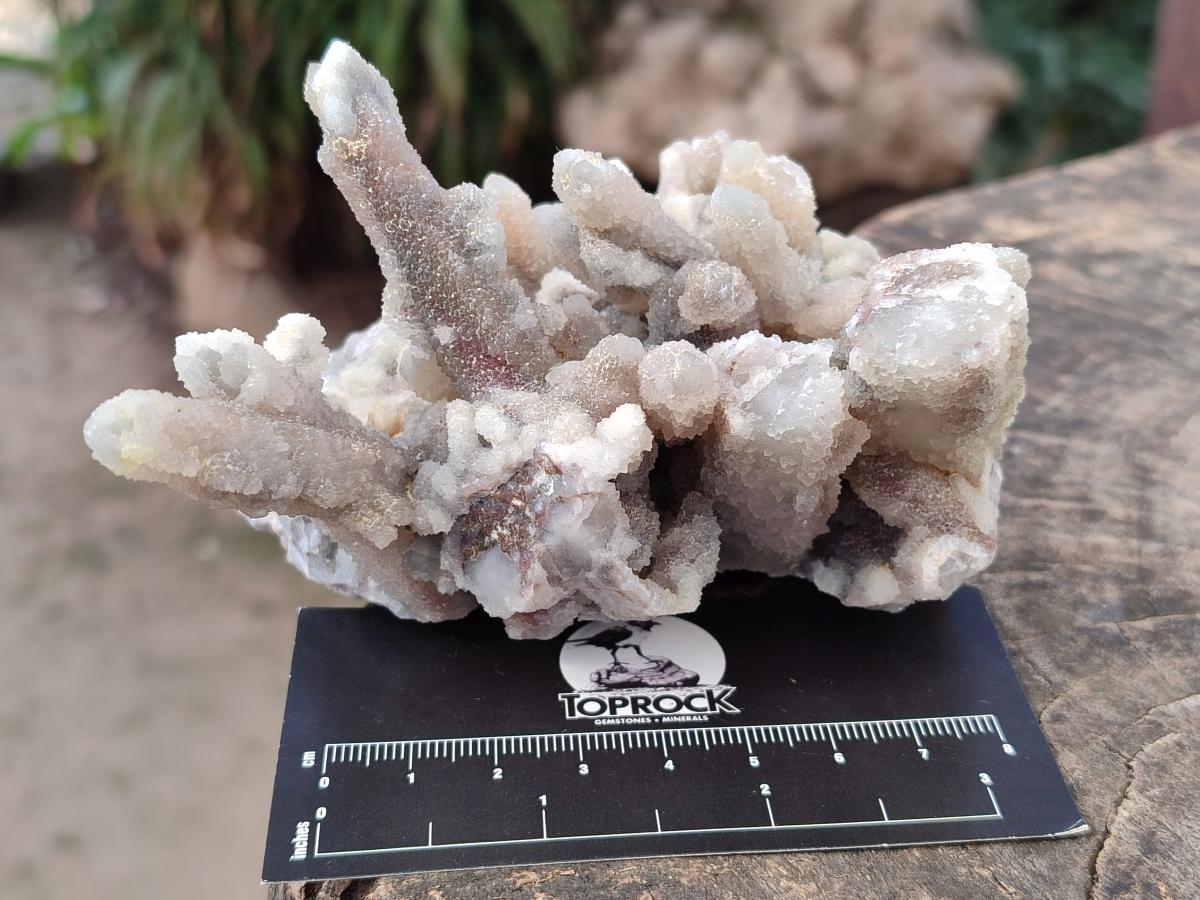 Natural Mix of Spirit Quartz Clusters x 16 From Boekenhouthoek, South Africa