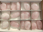 Polished Large Rose Quartz Free Forms x 16 From Zimbabwe