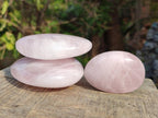 Polished Large Rose Quartz Free Forms x 16 From Zimbabwe