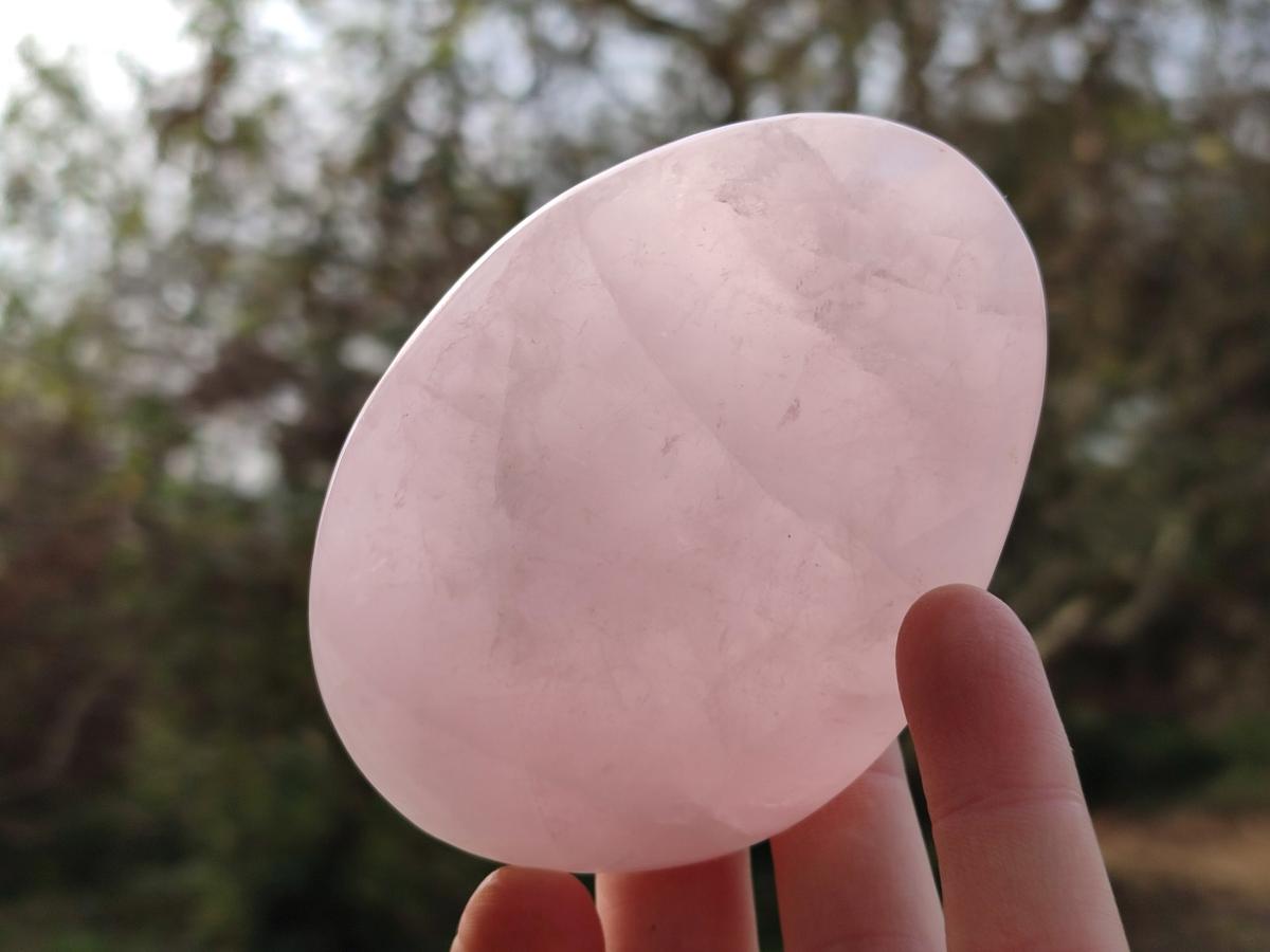 Polished Large Rose Quartz Free Forms x 16 From Zimbabwe