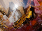 Polished Large Red Podocarpus Petrified Wood Sphere x 1 From Mahajanga, Madagascar - Toprock Gemstones and Minerals 