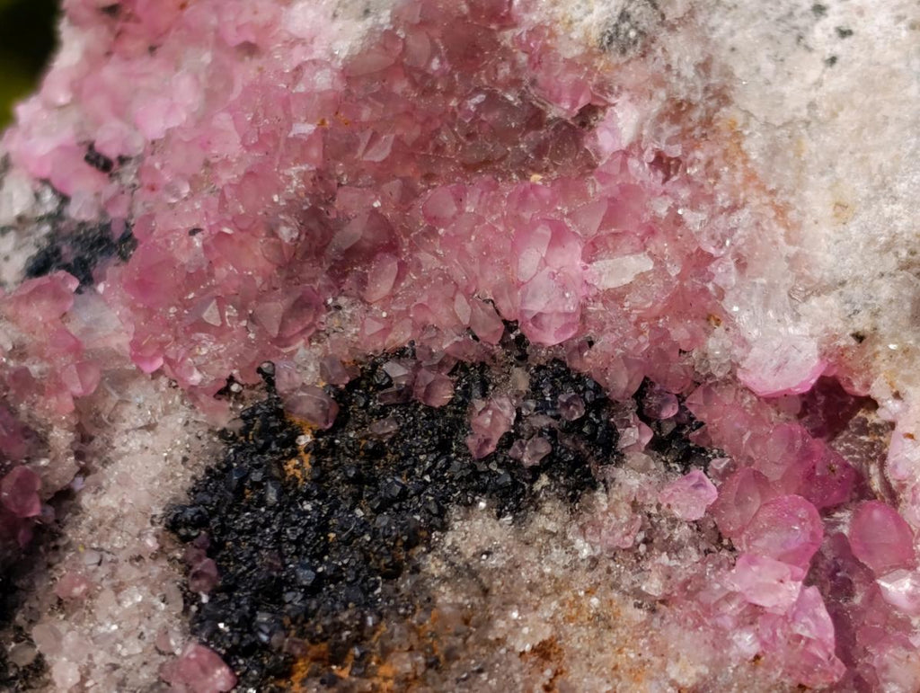 Natural Spherocobaltite Specimens x 6 From Musonoi Mine, Congo - Toprock Gemstones and Minerals 