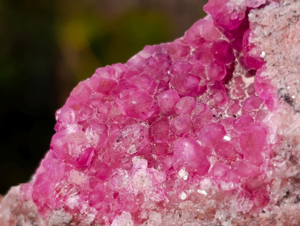 Natural Spherocobaltite Specimens x 6 From Musonoi Mine, Congo - Toprock Gemstones and Minerals 