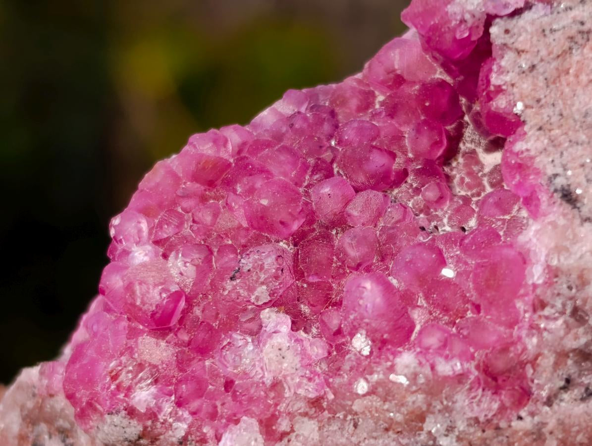 Natural Spherocobaltite Specimens x 6 From Musonoi Mine, Congo - Toprock Gemstones and Minerals 