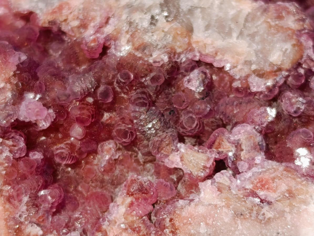 Natural Spherocobaltite Specimens x 6 From Musonoi Mine, Congo - Toprock Gemstones and Minerals 