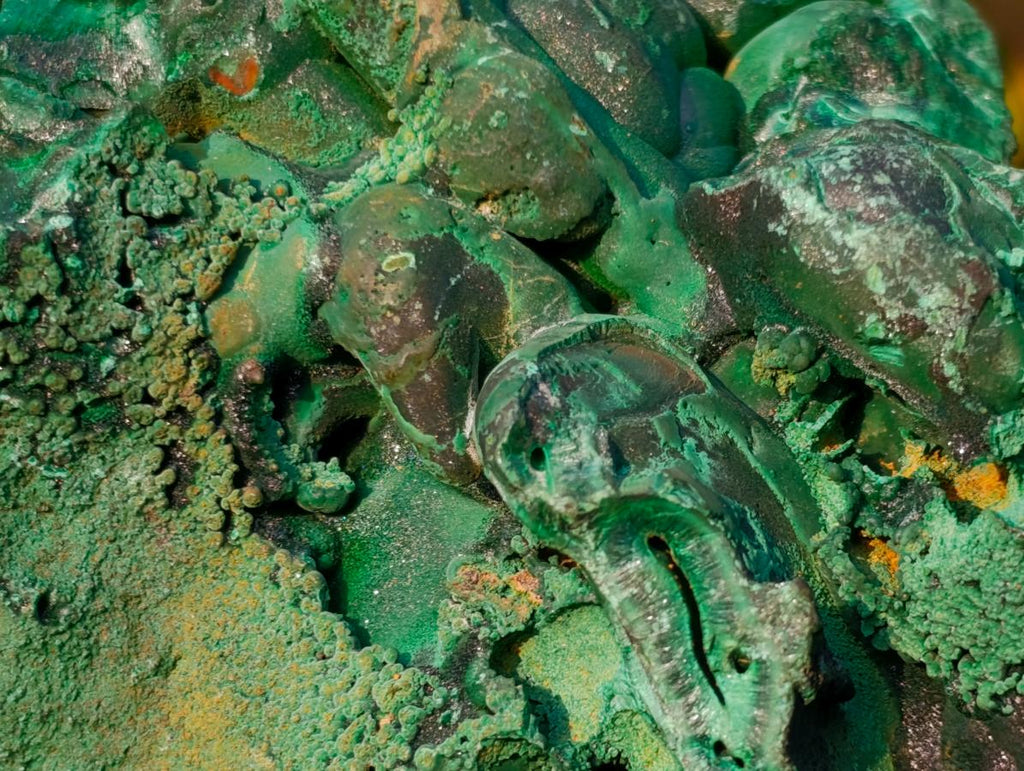 Natural Large Silky Malachite Specimen x 1 From Kasompe, Congo - Toprock Gemstones and Minerals 