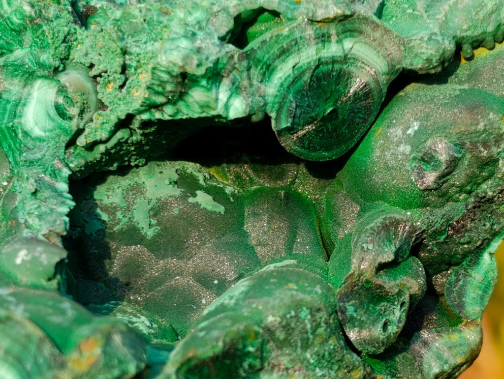 Natural Large Silky Malachite Specimen x 1 From Kasompe, Congo - Toprock Gemstones and Minerals 