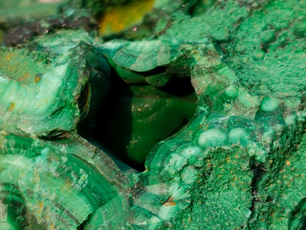 Natural Large Silky Malachite Specimen x 1 From Kasompe, Congo - Toprock Gemstones and Minerals 
