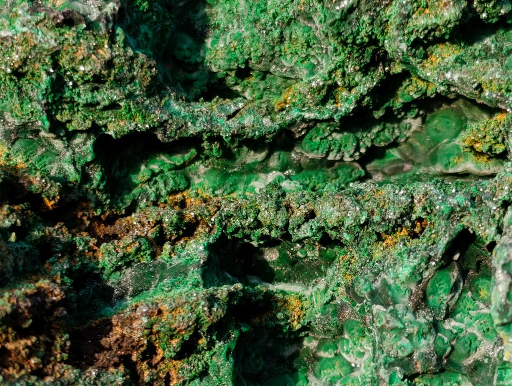 Natural Large Silky Malachite Specimen x 1 From Kasompe, Congo - Toprock Gemstones and Minerals 