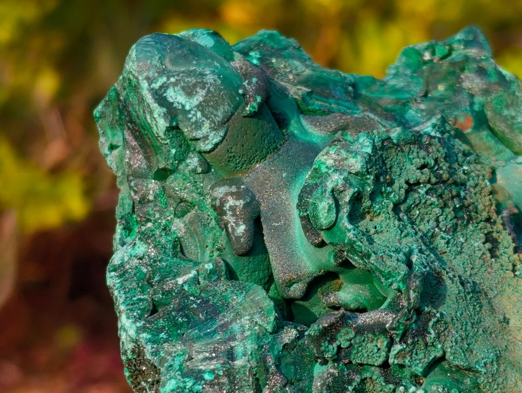 Natural Large Silky Malachite Specimen x 1 From Kasompe, Congo - Toprock Gemstones and Minerals 