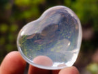Polished Rock Crystal Hearts x 24 From Amoron’i Mania, Madagascar - Toprock Gemstones and Minerals 