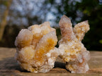 Natural Limonite Tinted Smokey Spirit Quartz Crystal and Clusters x 35 From Boekenhouthoek, South Africa - Toprock Gemstones and Minerals 