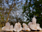 Natural Limonite Tinted Smokey Spirit Quartz Crystal and Clusters x 35 From Boekenhouthoek, South Africa - Toprock Gemstones and Minerals 