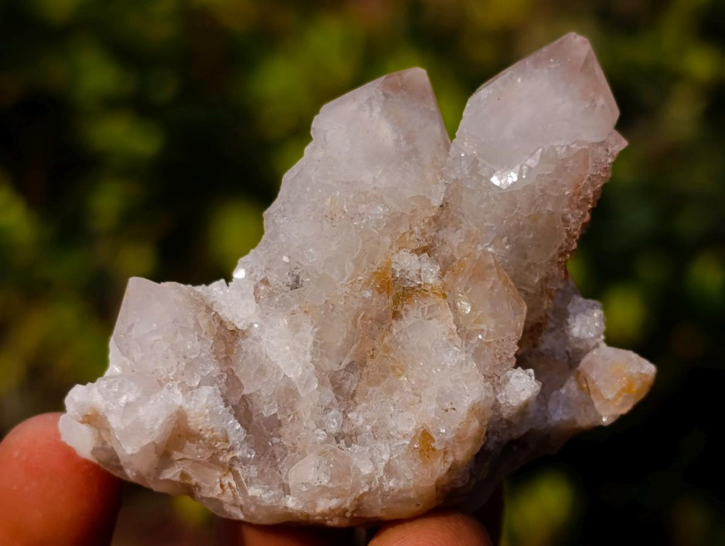 Natural Limonite Tinted Smokey Spirit Quartz Crystal and Clusters x 35 From Boekenhouthoek, South Africa - Toprock Gemstones and Minerals 