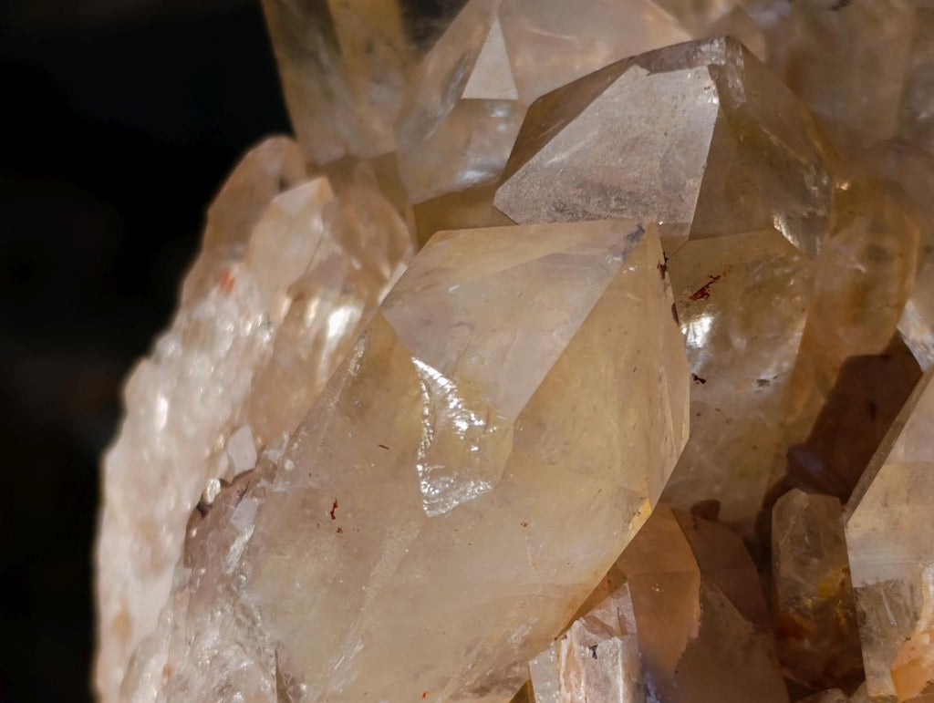 Natural Large Cascading Smokey Citrine Quartz Cluster x 1 From Luena, Congo - Toprock Gemstones and Minerals 