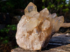 Natural Large Cascading Smokey Citrine Quartz Cluster x 1 From Luena, Congo - Toprock Gemstones and Minerals 