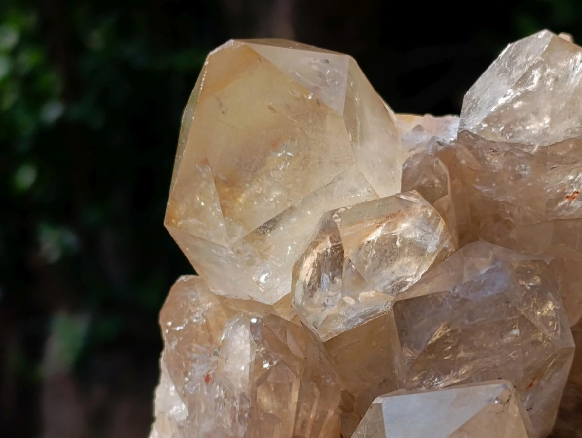 Natural Large Cascading Smokey Citrine Quartz Cluster x 1 From Luena, Congo - Toprock Gemstones and Minerals 