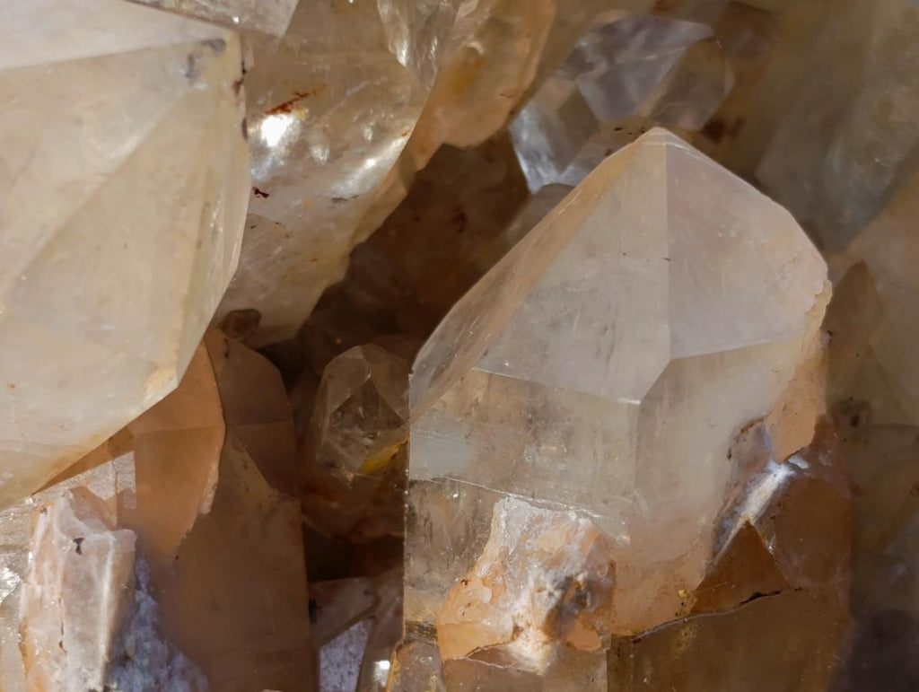 Natural Large Cascading Smokey Citrine Quartz Cluster x 1 From Luena, Congo - Toprock Gemstones and Minerals 