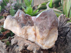 Polished and Natural Red Hematoid Quartz Crystal Clusters x 2 From Karoi, Zimbabwe