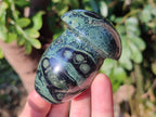 Polished Stromatolite "Kambaba Jasper" Mushrooms x 12 From Katsepy, Madagascar