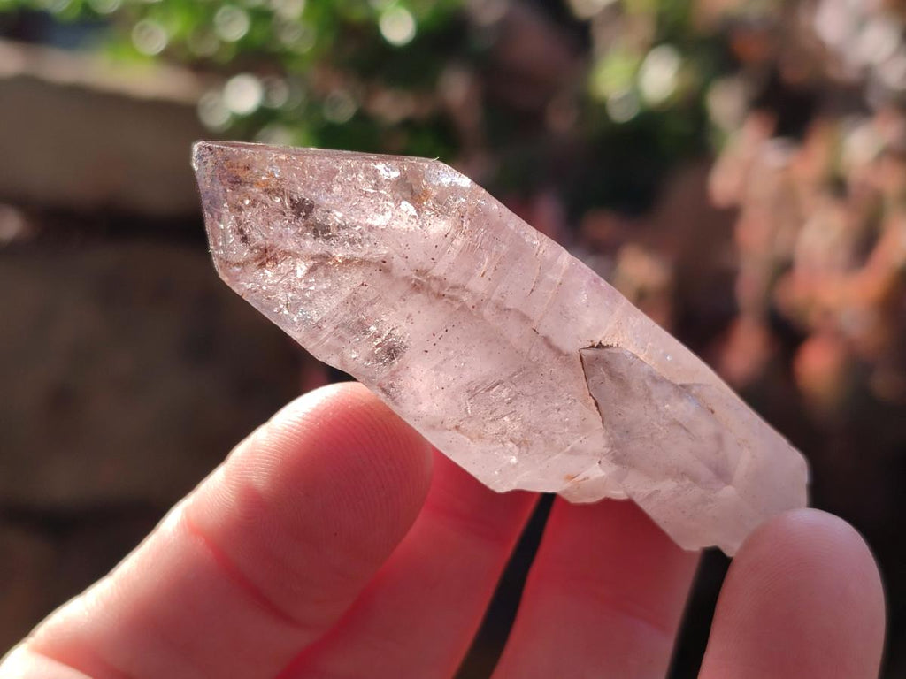 Natural Skeletal Window Amethyst Crystals x 24 From Chiredzi, Zimbabwe