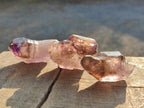 Natural Skeletal Window Amethyst Crystals x 24 From Chiredzi, Zimbabwe