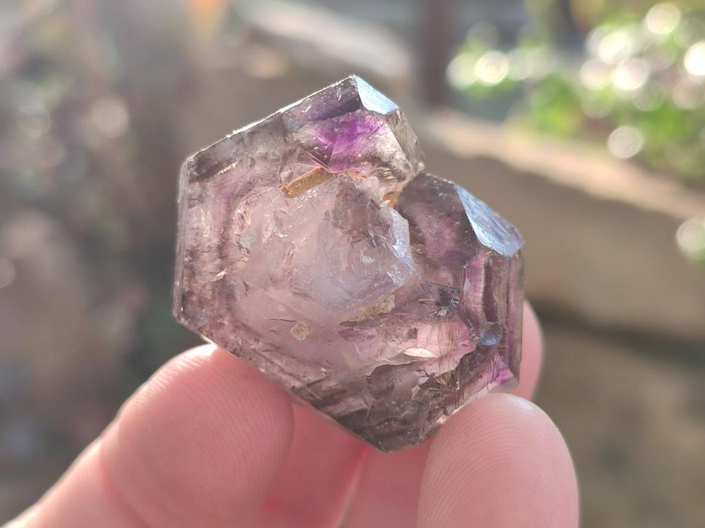 Natural Skeletal Window Amethyst Crystals x 24 From Chiredzi, Zimbabwe