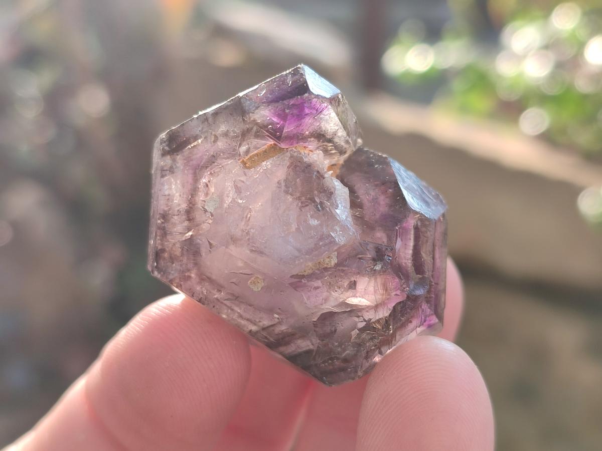 Natural Skeletal Window Amethyst Crystals x 24 From Chiredzi, Zimbabwe