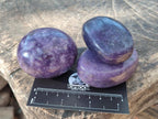 Polished Lepidolite Free Forms x 24 From Zimbabwe