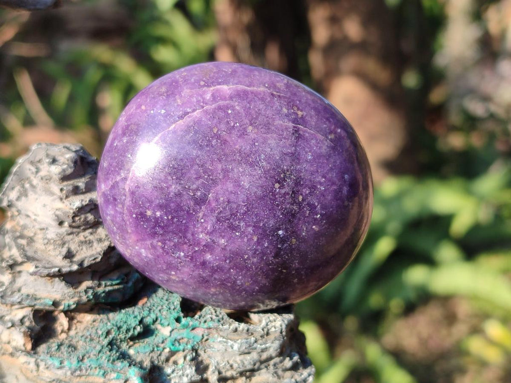 Polished Lepidolite Free Forms x 24 From Zimbabwe
