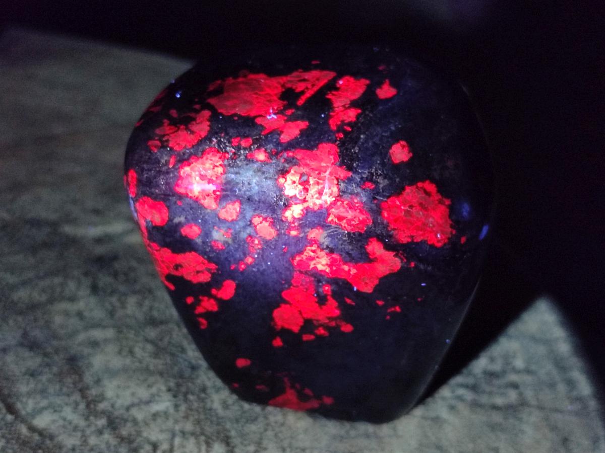 Polished Ruby Corundum In Chrome Verdite Standing Display Pieces x 5 From Mutoko, Zimbabwe