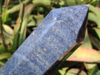 Polished Large Lazulite Standing Display Crystals x 2 From Madagascar