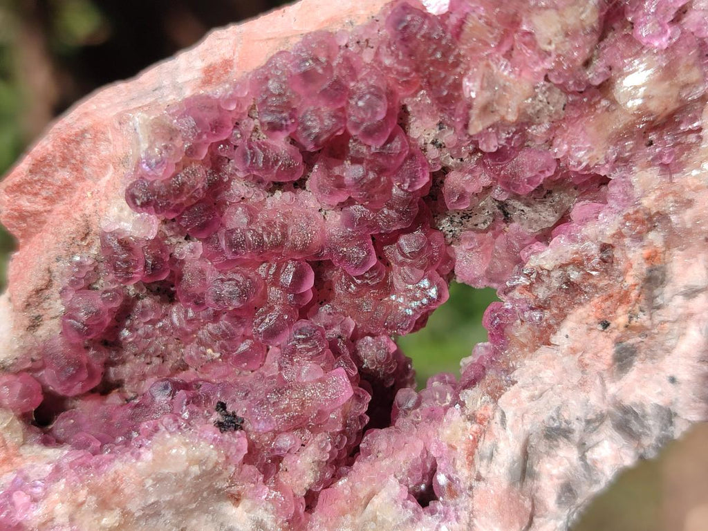 Natural Spherocobaltite Specimens with Heterogenite x 6 From Musonoi Mine, Congo
