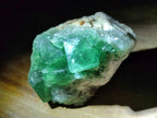 Natural Green Cubic Fluorite Specimens x 10 From Mandrosonoro, Madagascar